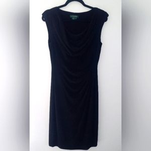 LAUREN Ralph Lauren Black Cocktail Dress